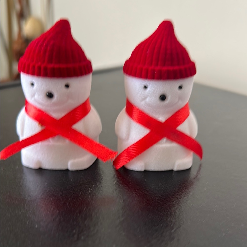 Red and White Bear Jewelry Gift Boxes